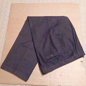 Sean John Men's dress black pants with cuffs, 38W X 32L